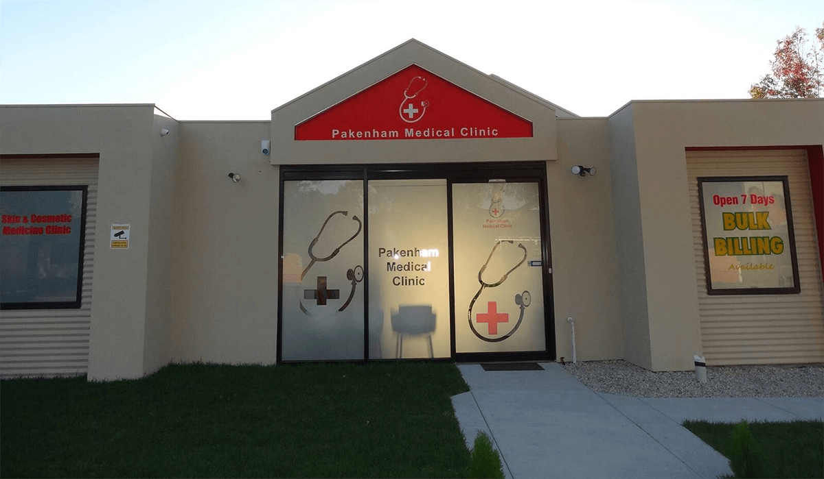 Pakenham Medical Clinic entrance at 48 Main Street
